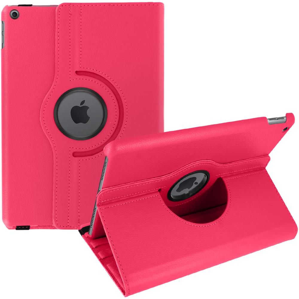 Custodia Ipad 9 2021 Ipad 8 2020 Ipad 7 2019 Supporto Regolabile 360° - Fucsia - Foto 2