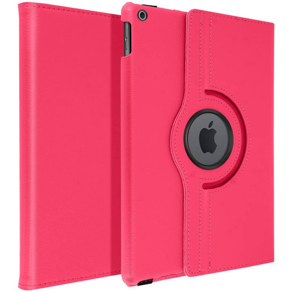 Custodia Ipad 9 2021 Ipad 8 2020 Ipad 7 2019 Supporto Regolabile 360° - Fucsia - Foto 1