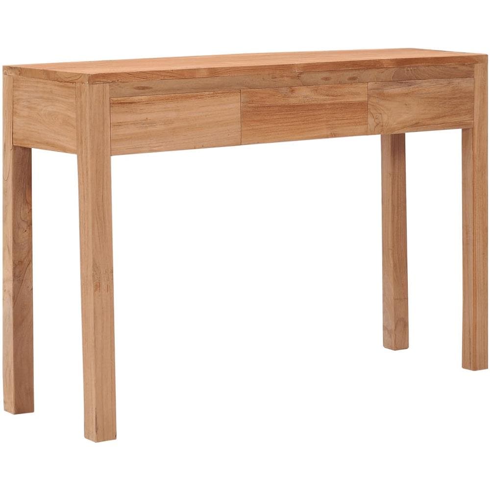 Tavolo Consolle 110x35x75 Cm In Legno Massello Di Teak - Foto 1