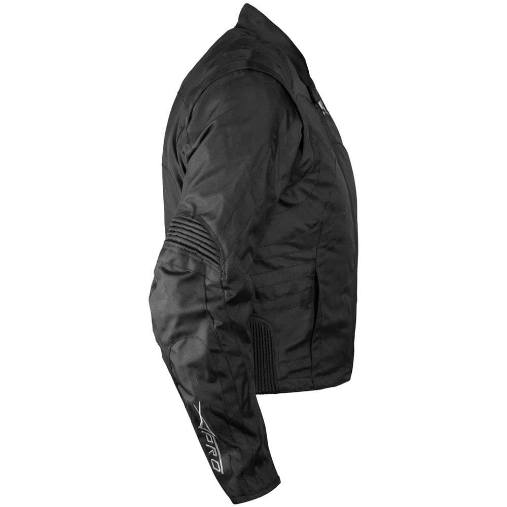 Giacca Moto Tessuto Cordura Manica Staccabile Racing Sport Touring Nero M - Foto 5