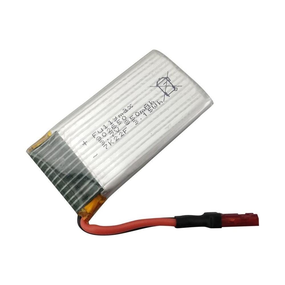 2 Pezzi Batteria Di Ricambio Da 3.7v 850mah Li-po Per Quadricottero Rc Drone Syma X56 X56w X54hw X54hc Pieghevole - Foto 2