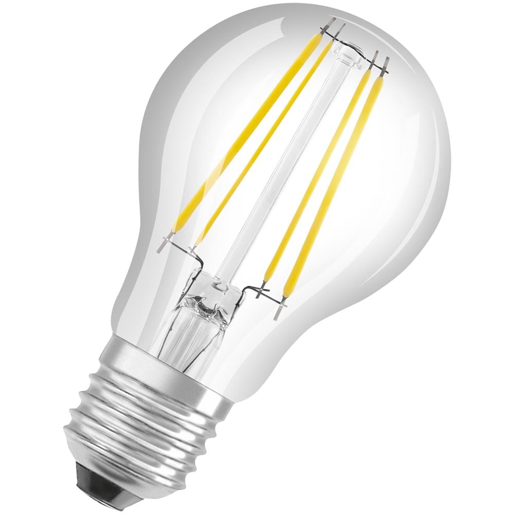 Vintage 1906 Led / Lampada Led, Design Retro, Tecnologia A Filamento, Con Attacco A Vite: E27, Dimmerabile, 7 W, 220…240 V, 54 W Sostituzione, Chiaro, Warm White, 2400 K, 1confezione - Foto 1