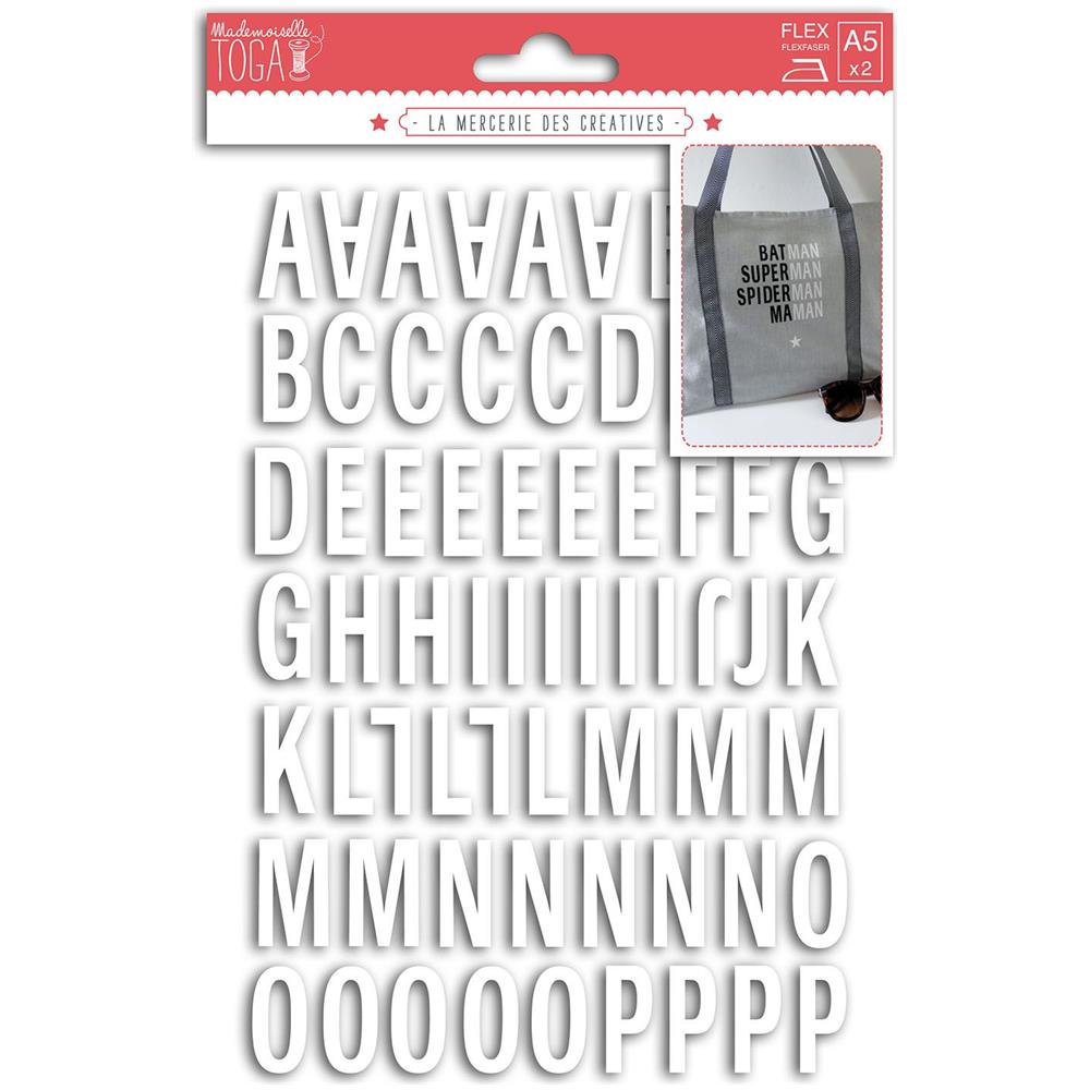 126 Lettere Termoadesive - Bianco Enjoy - Foto 1