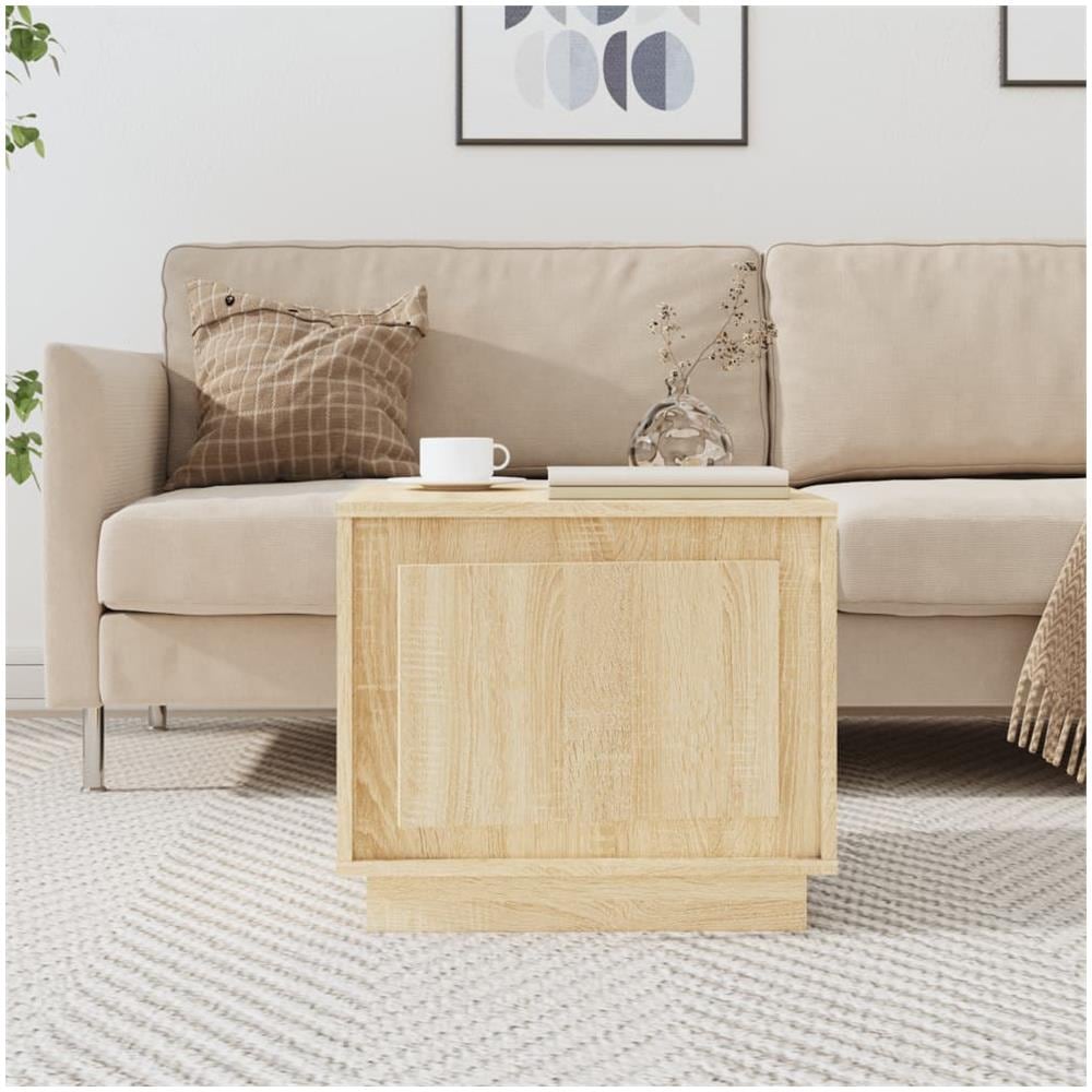 Tavolino Da Salotto Rovere Sonoma 51x50x44 Cm Legno Multistrato - Foto 1