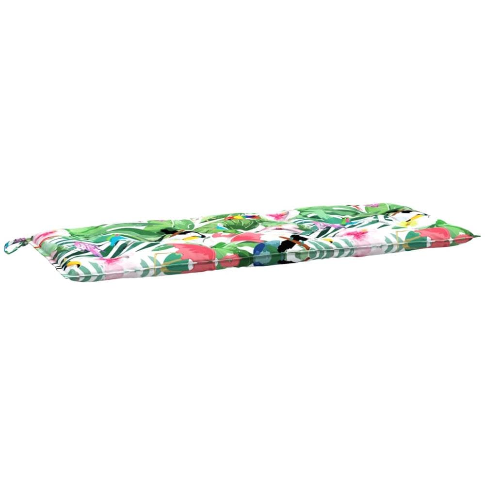 Cuscino Per Panca Da Giardino Multicolore 120x50x7cm In Tessuto - Foto 2