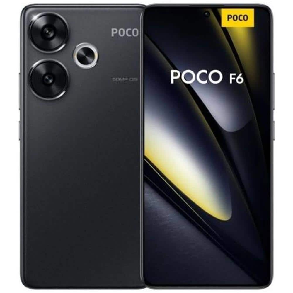 F6 5G 256GB 8GB Ram Display 6.67" Amoled Post. 50MP Sony Front. 8MP ultra-wide Doppia SIM Snapdragon® 8s Gen 3 Android 5000 mAh Black - Foto 1