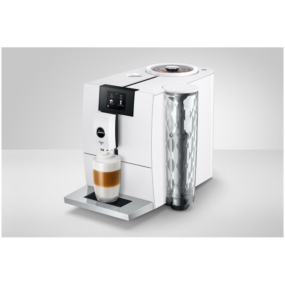Macchina da Caffè Espresso Automatica 1.1L Potenza 1450 Watt Colore Bianco - Foto 8