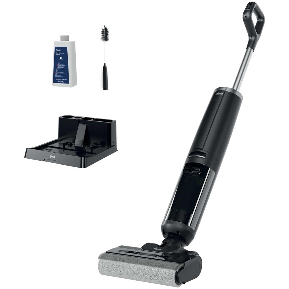 HW300 011 Aspirapolvere a bastone 2 in 1 Batteria Secco e bagnato HEPA Senza sacchetto 0,5 L 220 W Nero, Argento - Foto 2