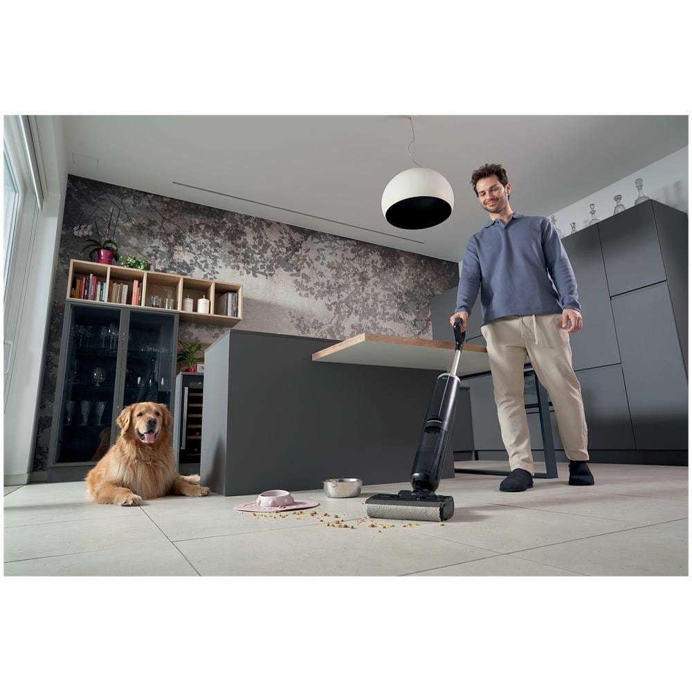 HW300 011 Aspirapolvere a bastone 2 in 1 Batteria Secco e bagnato HEPA Senza sacchetto 0,5 L 220 W Nero, Argento - Foto 48