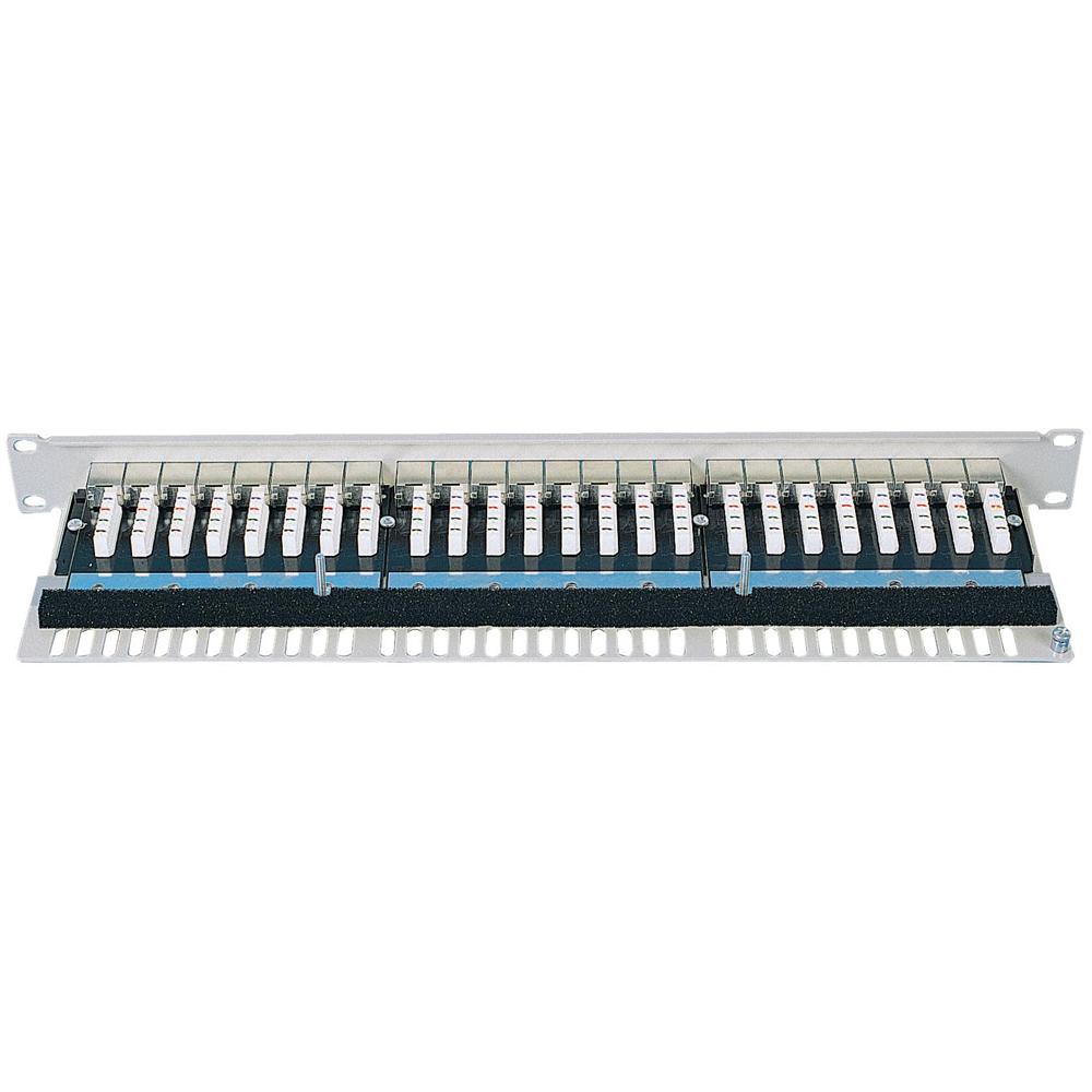 I-PP 24-RS - Pannello Patch STP 24 Posti RJ45 Cat. 5E Grigio - Foto 3