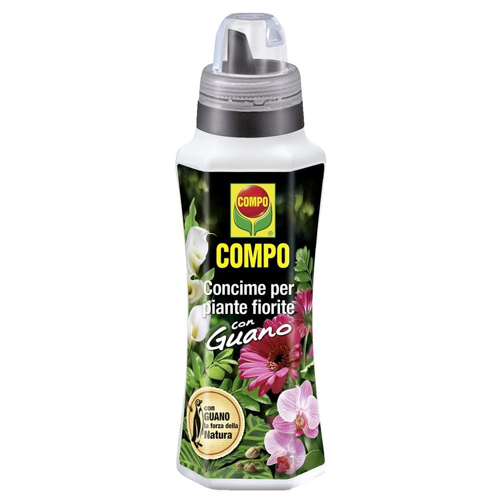 Concime Liquido Per Piante Fiorite Con Guano Da 1 Lt - Foto 1