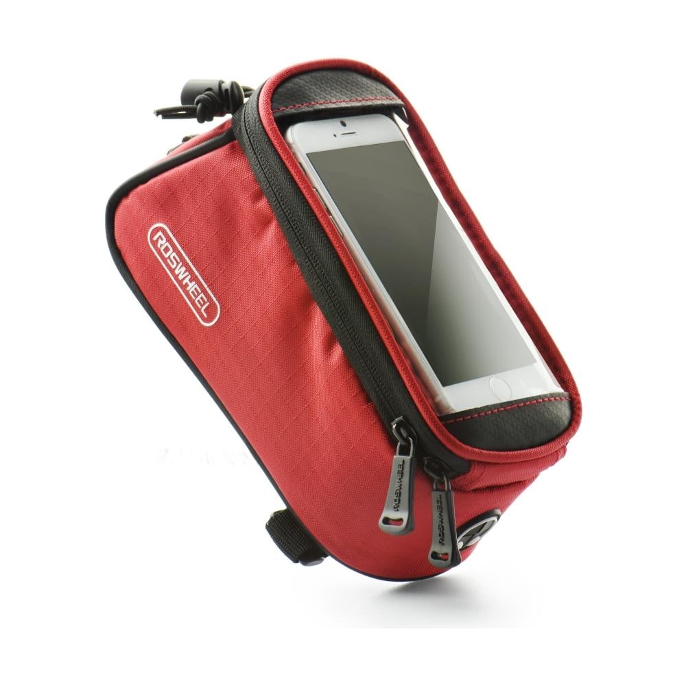 Supporto / borsa Da Bici Roswheel 5,5" Rosso - Foto 1