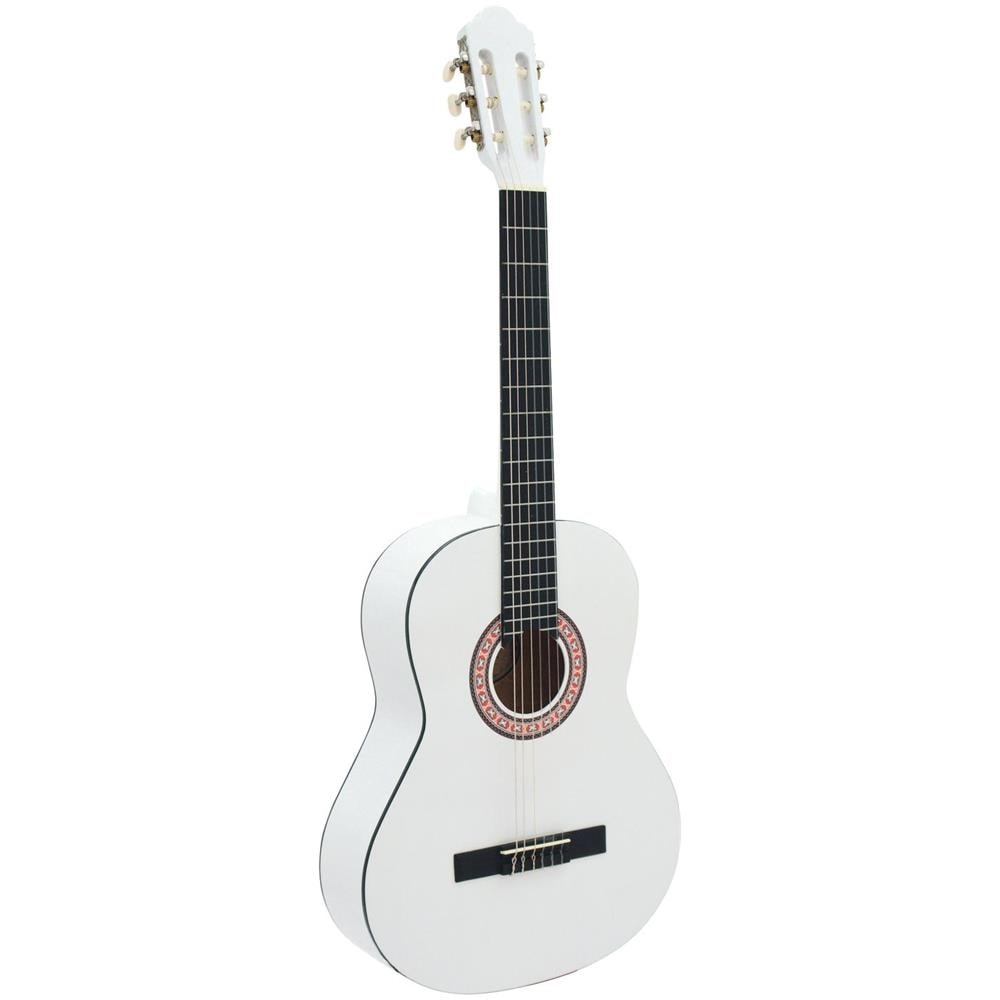 Chitarra Classica 4/4, Colore Bianco, Ac-303 - Foto 1