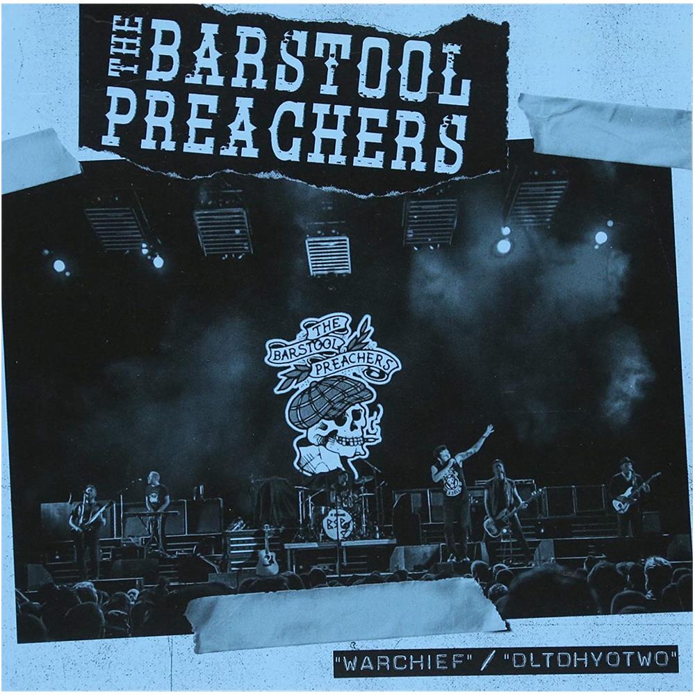 Barstool Preachers (The) - Warchief (Blue Vinyl) (7") - Disponibile dal 01/06/2018 - Foto 1