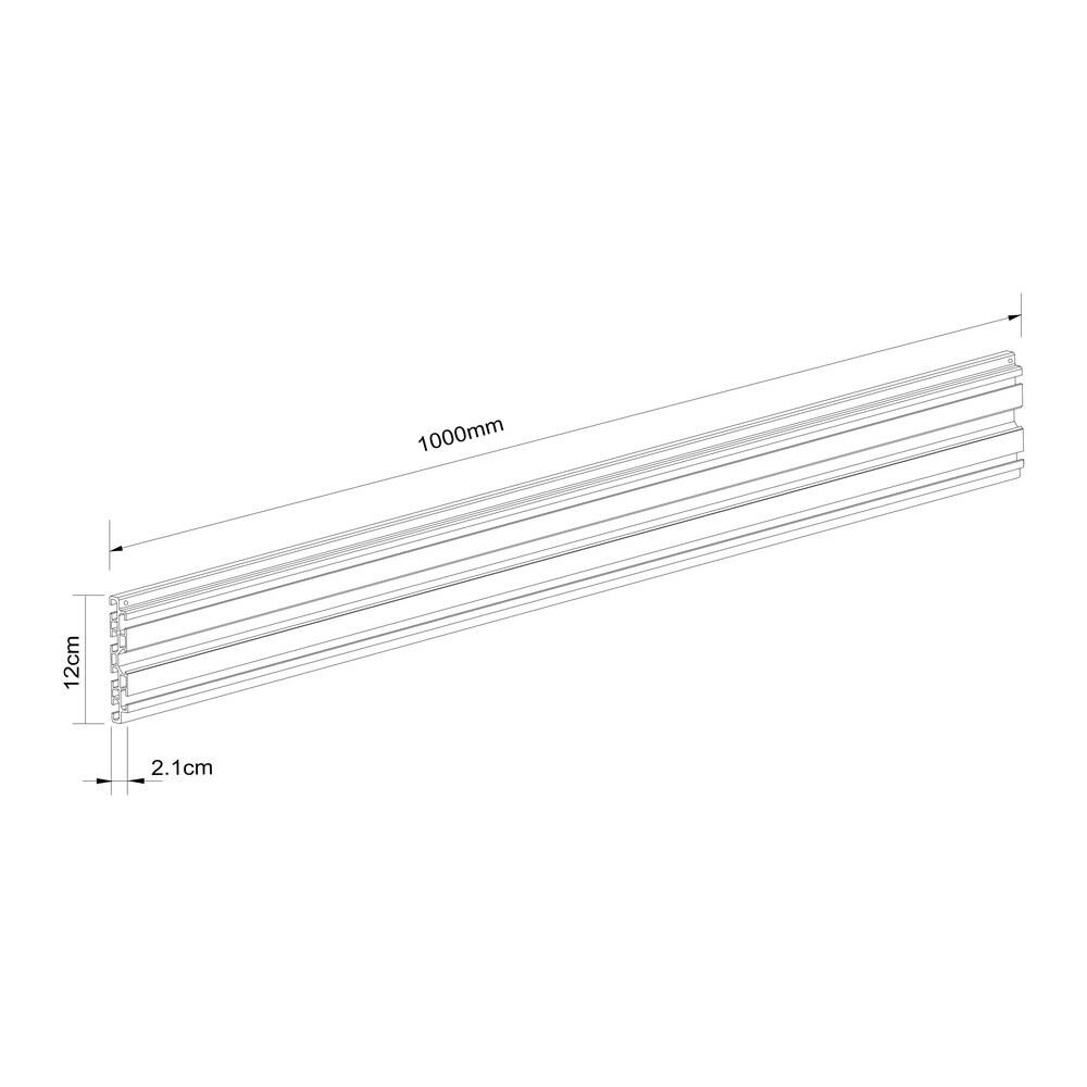 Pro Series Part - Binario 100 cm nero - Foto 3
