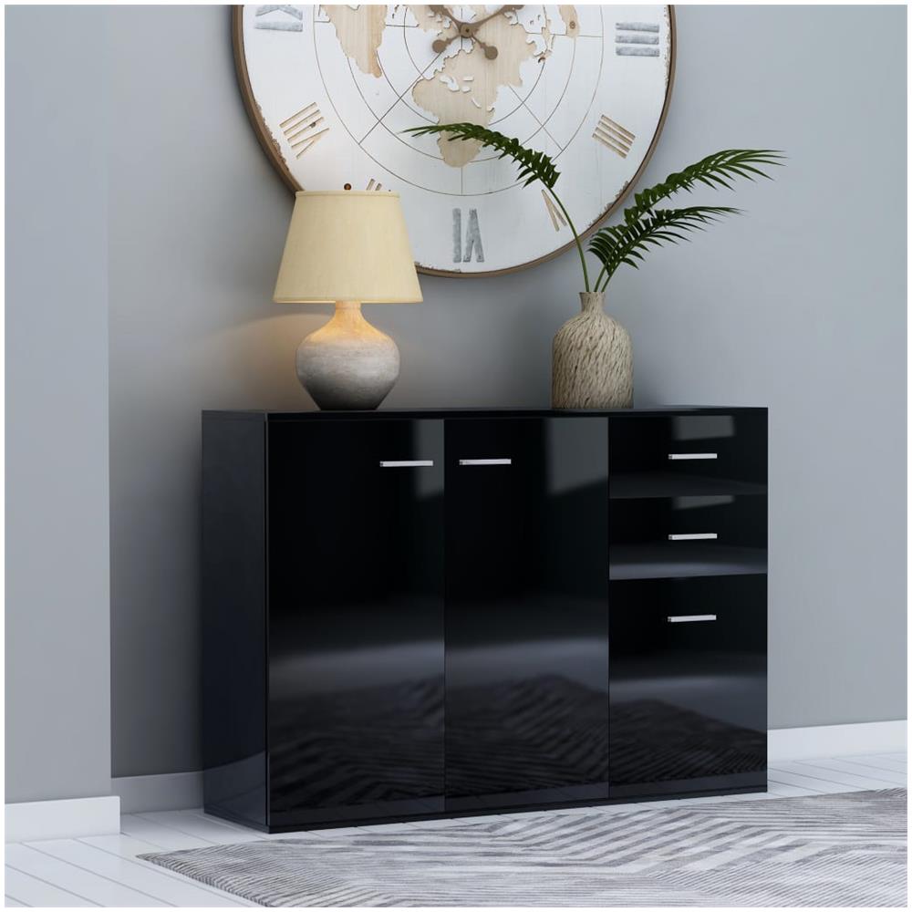 vidaXL Credenza Rovere Sonoma 105x30x75 cm in Truciolato vidaXL Credenza Rovere Sonoma 105x30x75 cm in Truciolato