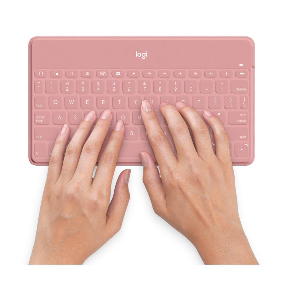 Keys-to-go - Tastatur - Bluetooth - Qwerty - Spanisch - Blush Pink - Fr Apple Ipad / iphone / tv - Foto 3