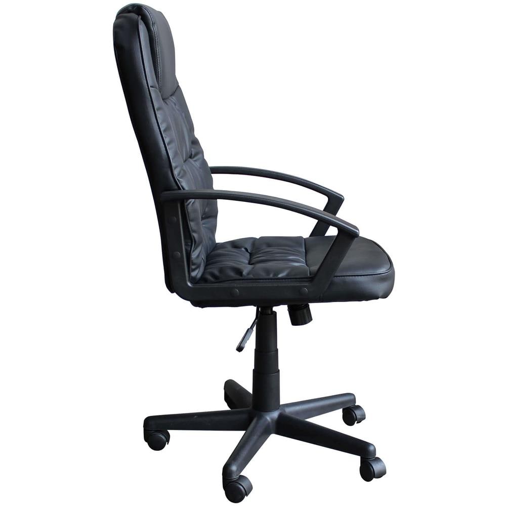 Poltrona Da Ufficio Ergonomica Con Poggiatesta E Supporto Lombare Sedia Da Lavoro Girevole Regolabile - Foto 4