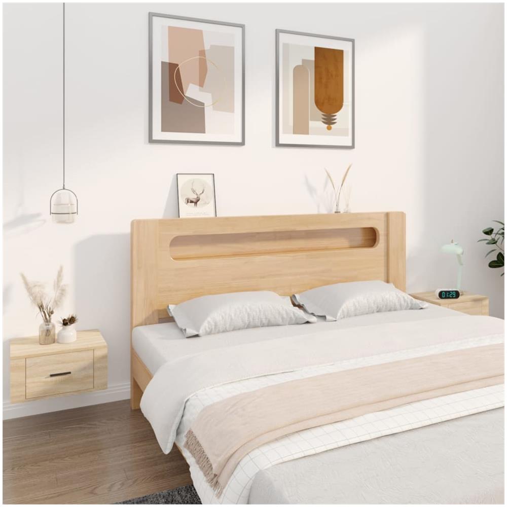 Comodini A Muro 2 Pz Rovere Sonoma 50x36x25 Cm - Foto 1