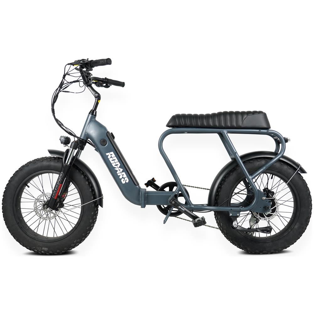 Bliss - Grigio Antracite - 250w / 12ah - Bicicletta Elettrica Pieghevole Vintage Retrò Personalizzata - Foto 2