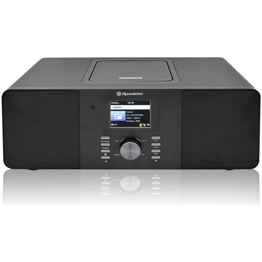 Ir-540d+btbk Sistema Micro Radio Internet Wi-fi E Digitale Dab+ / Fm, Lettore Cd-mp3 Bluetooth Nero - Foto 1