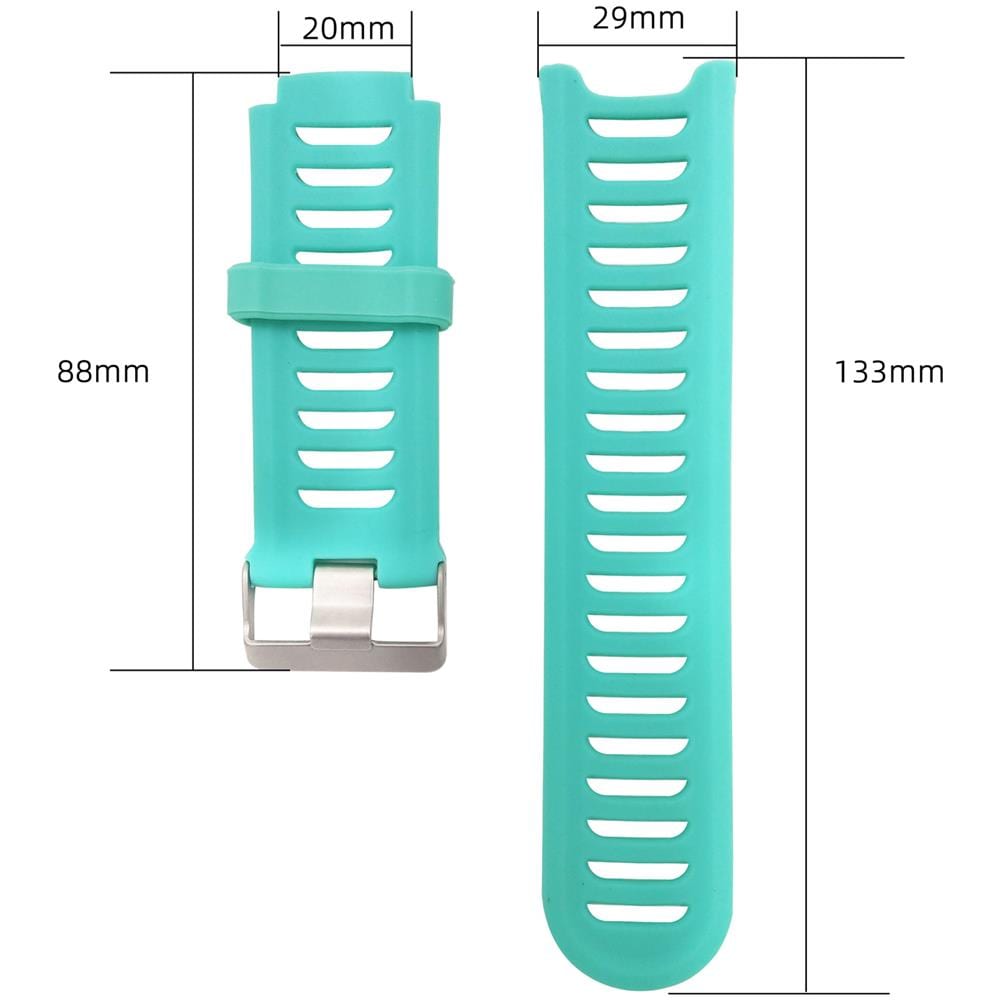 Cinturino Per Orologio In Silicone Garmin Forerunner 910xt Red - Foto 2