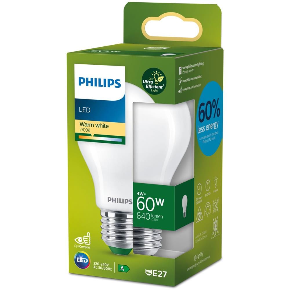 LED GOCCIA VETRO SMERIGLIATO 60W A - Foto 2