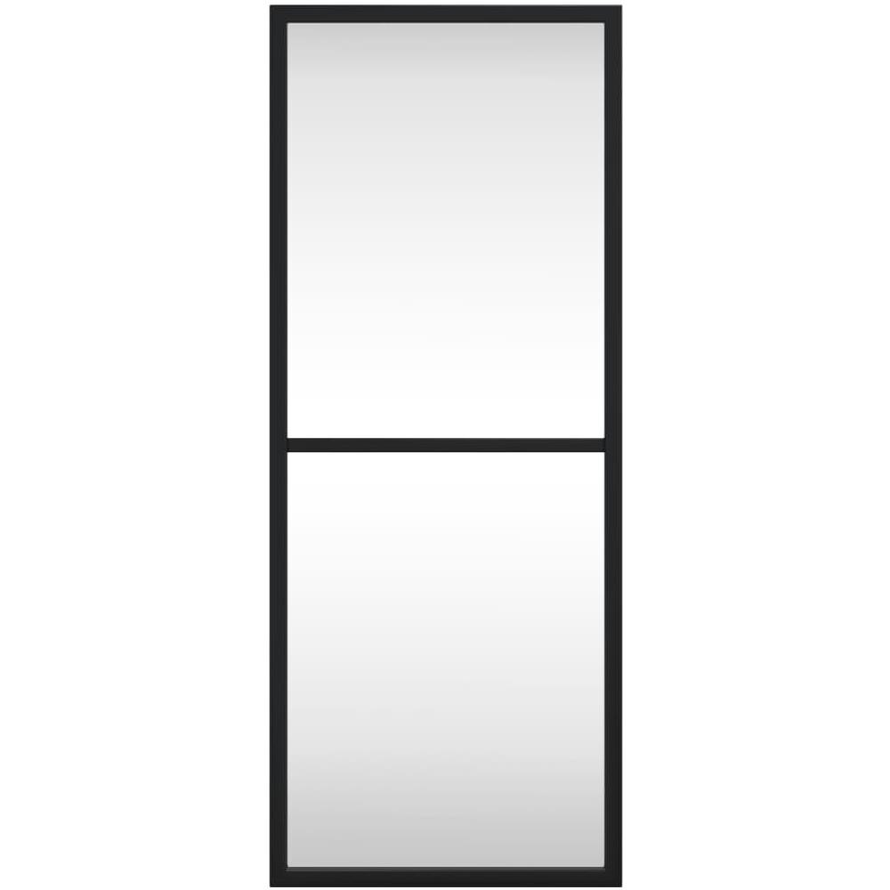 Specchio Da Parete Nero 20x50 Cm Rettangolare In Ferro - Foto 3