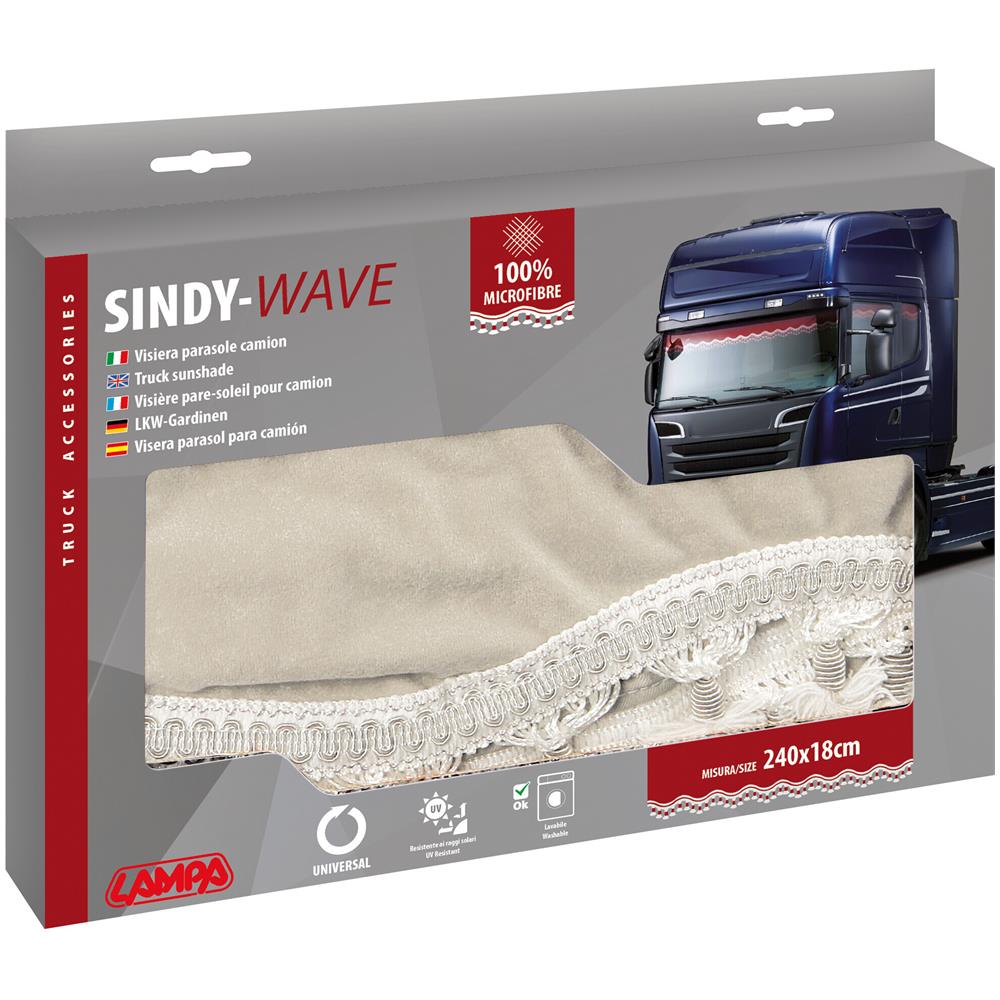 Sindy, Fascia Parasole In Microfibra Per Camion - Panna - Foto 2