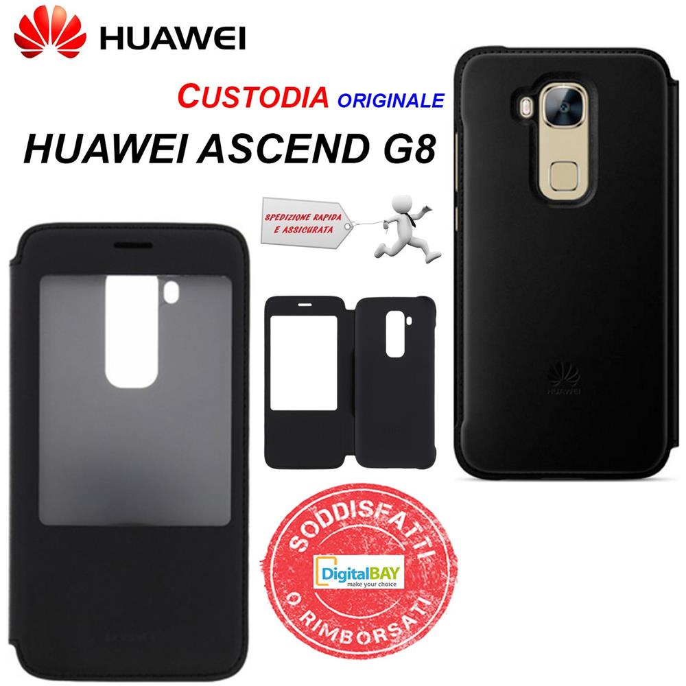 View Flip Cover per G8 nero - Foto 2