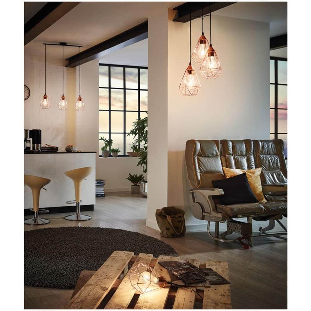 Tarbes 94197 Lampada Da Tavolo Color Rame - Foto 2