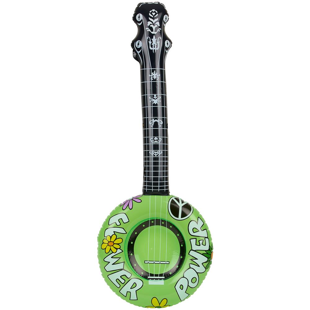 Banjo Hippie Gonfiabile Verde - Foto 1
