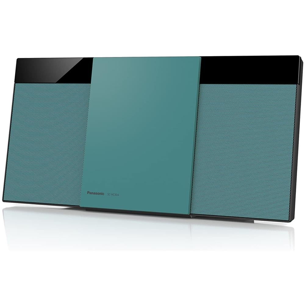 Micro Sistema Hi-Fi SC-HC304 Lettore CD Supporto MP3 Potenza 20 W Bluetooth USB / AUX - Verde - Foto 2