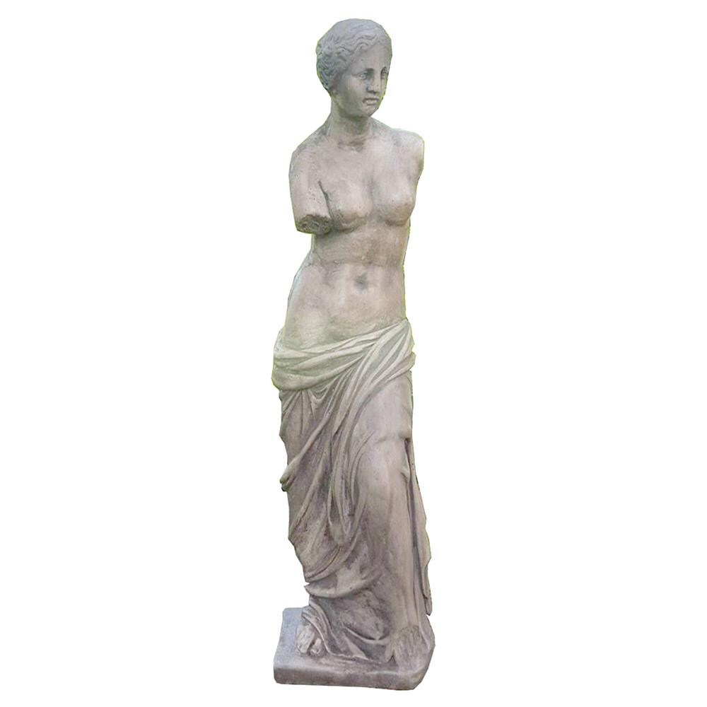 STATUA SCULTURA DELLA VENERE DI MILO IN CEMENTO MARMO PIETRA ESTERNO INTERNO