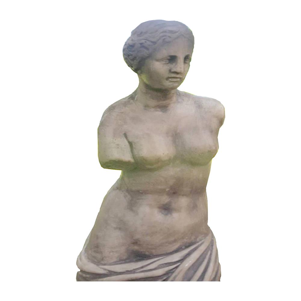 STATUA SCULTURA DELLA VENERE DI MILO IN CEMENTO MARMO PIETRA ESTERNO INTERNO