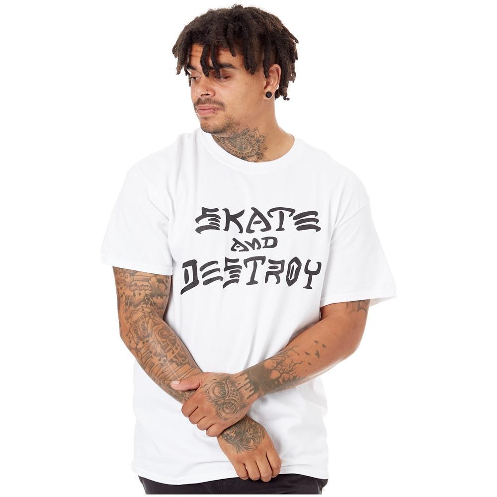 T-shirt Skate And Destroy Bianco (xl, Bianco) - Foto 1