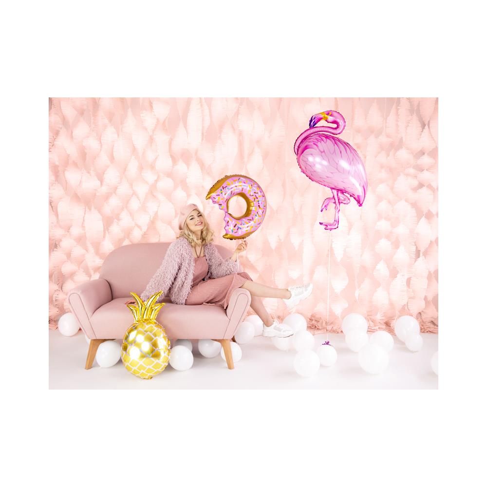 Ptit Clown - Palloncino In Alluminio Fenicottero - Foto 2