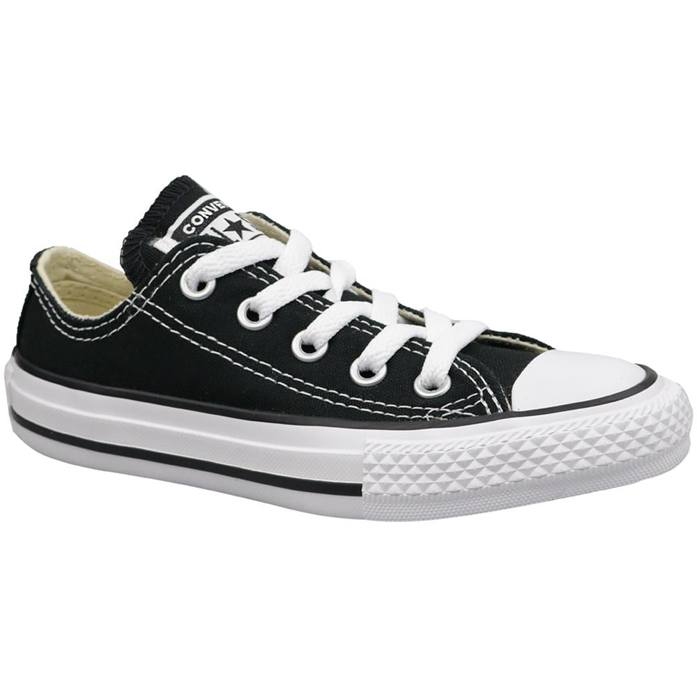 C. Taylor All Star Youth Ox 3j235c, Bambini, Nero, Scarpe Da Ginnastica, Numero: 28 Eu - Foto 1