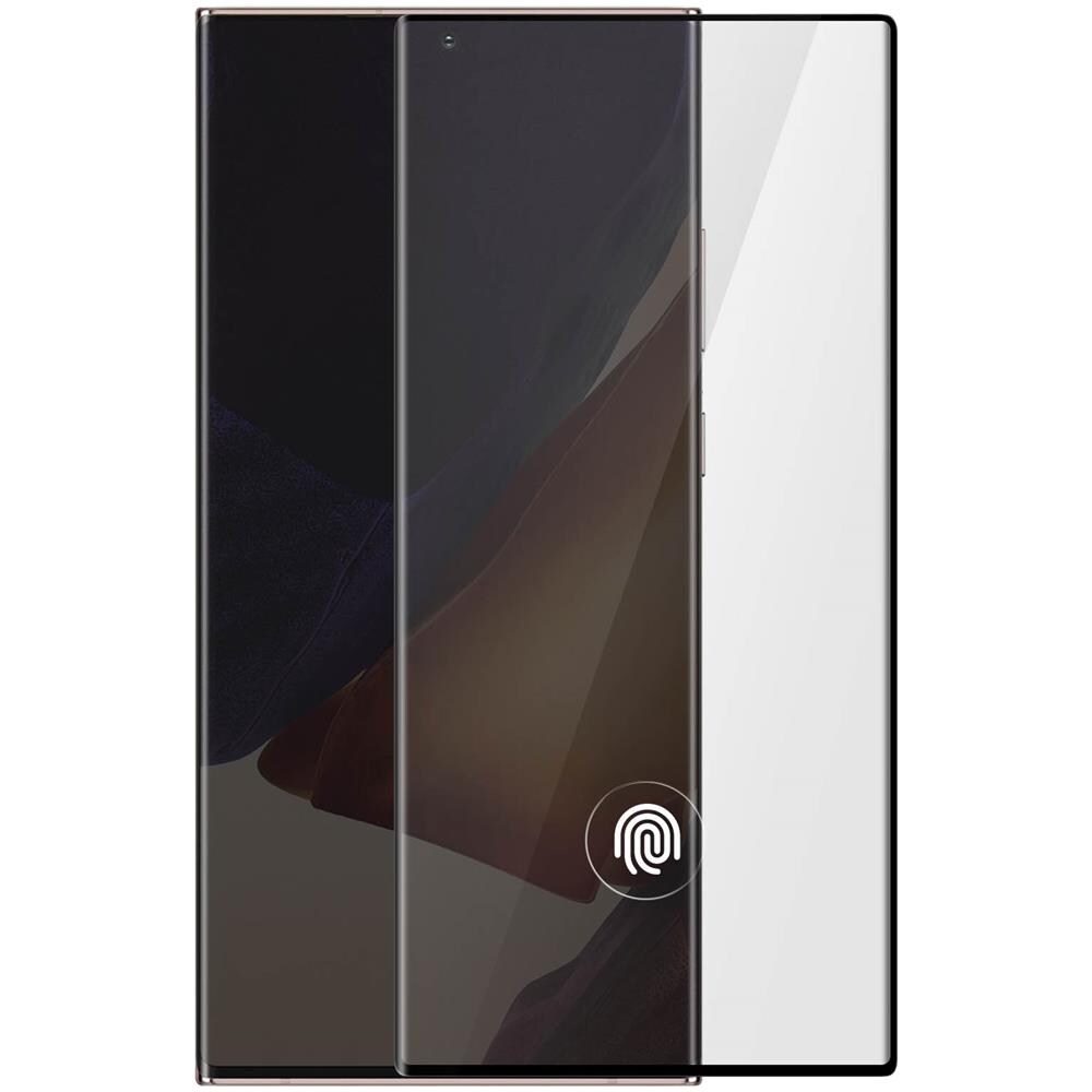 Vetro Temperato Samsung Galaxy Note 20 Ultra Bordi Curvi Antiurto Contorno Nero - Foto 5