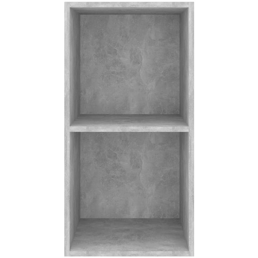Mobile TV da Parete Grigio Cemento 37x37x72cm Legno Multistrato - Foto 2