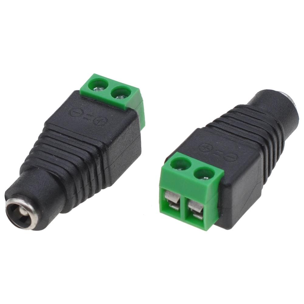 Adattatore Alimentazione Dc 2.5x5.5mm Femmina Terminal Block 2 Pin - Foto 1