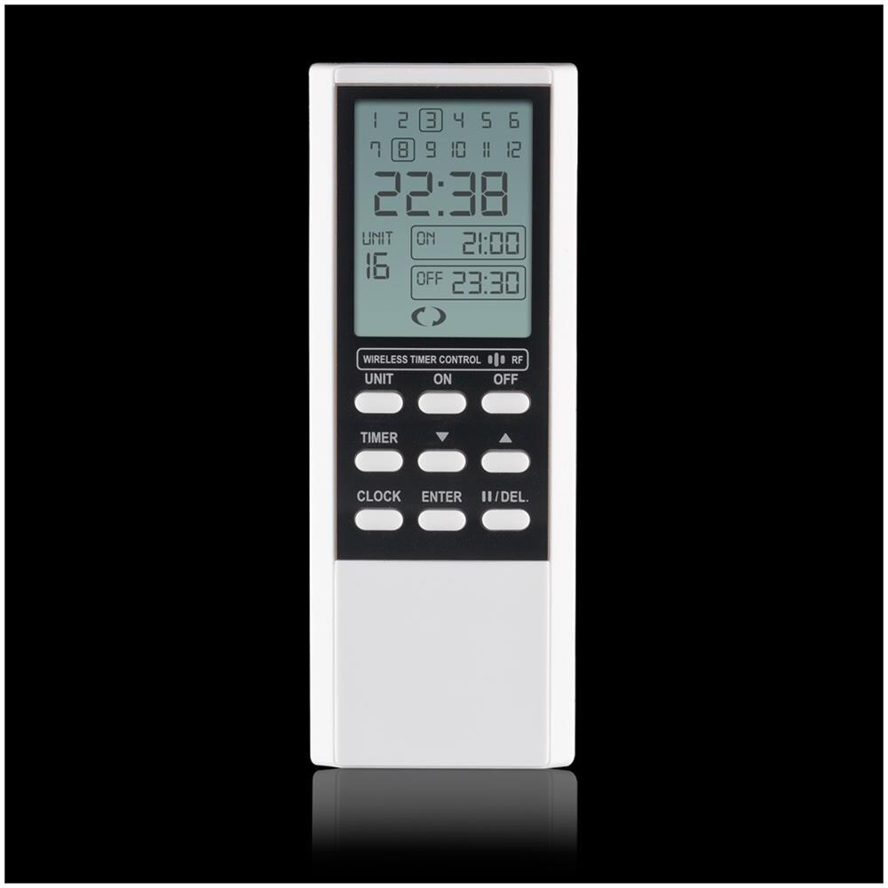 ATMT-502, RF Wireless, Bianco, Pulsanti, LCD, 30m, CR2032 - Foto 1