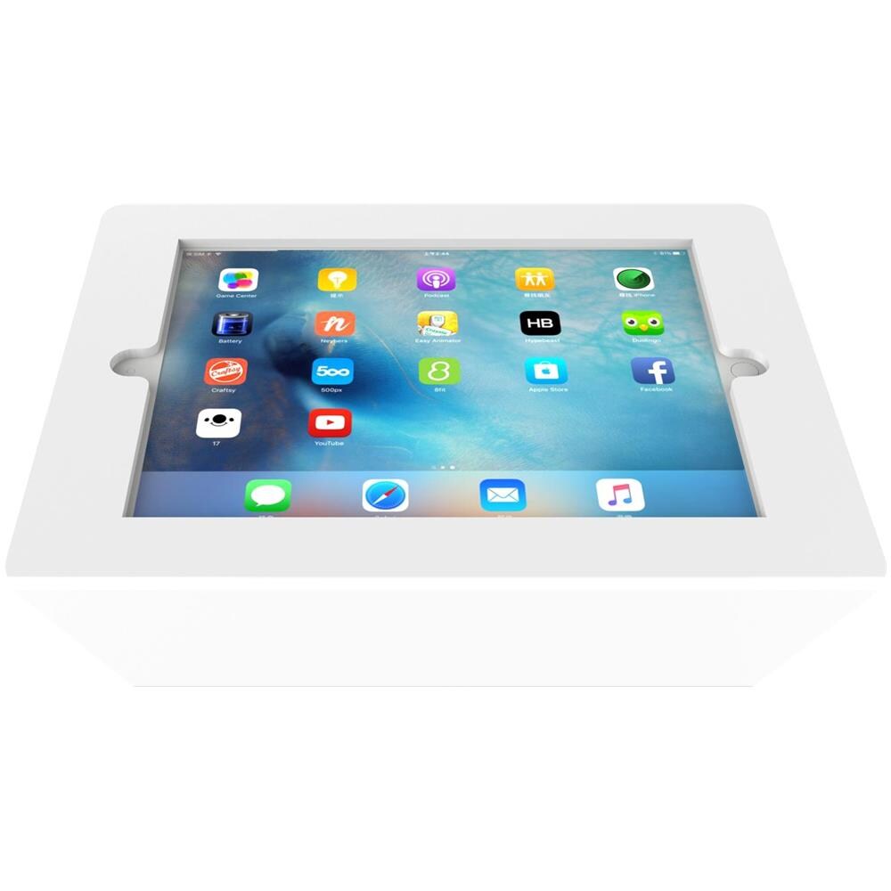 Supporto Da Tavolo Per Ipad Da 9,7"", 125 Inclinabile, Alluminio, Bianco - Foto 1