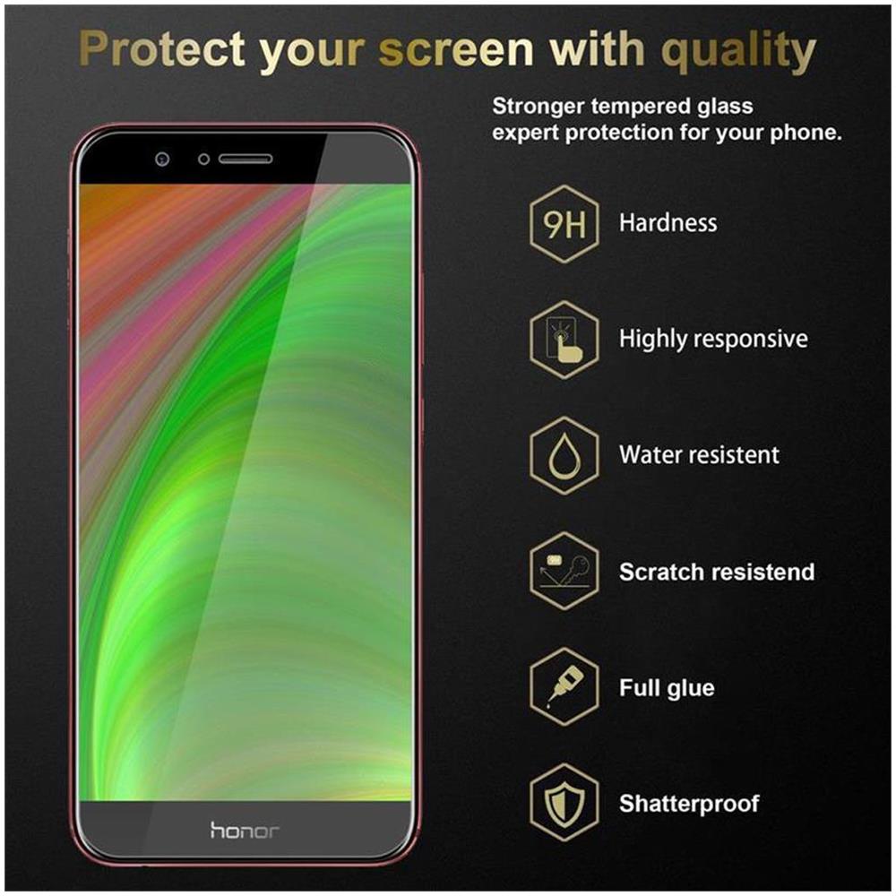 3x Pellicola Di Armatura Compatibile Con Honor V9 In Elevata Trasparenza - 3x Vetro Temperato (tempered) Di Protezione Del Display In Durezza 9h Con 3d Touch - Foto 2