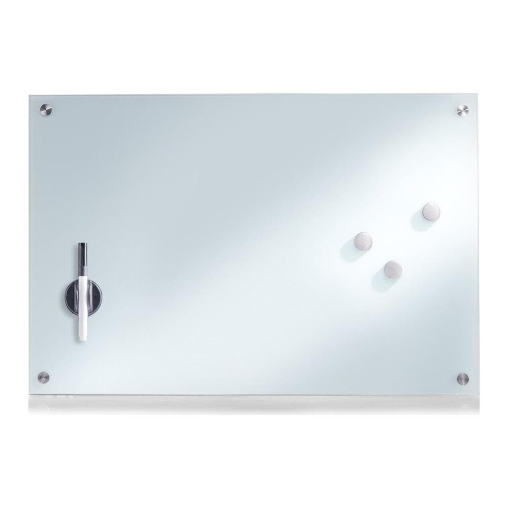 Vetro Magnetico Matrice Memo, Bianco+3 Magneti, 60x40 Cm, - Foto 1