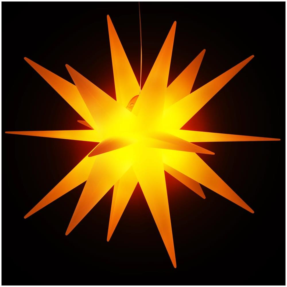 Luce Di Natale Con Led Pieghevole Gialla 43 Cm - Foto 2