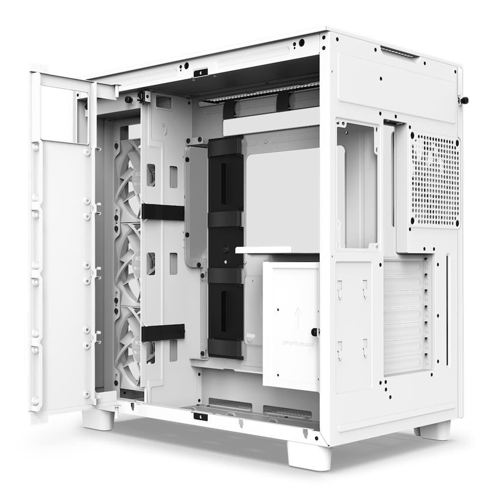 Case PC da Gioco H9 Flow Mid Tower Bianca - Foto 6