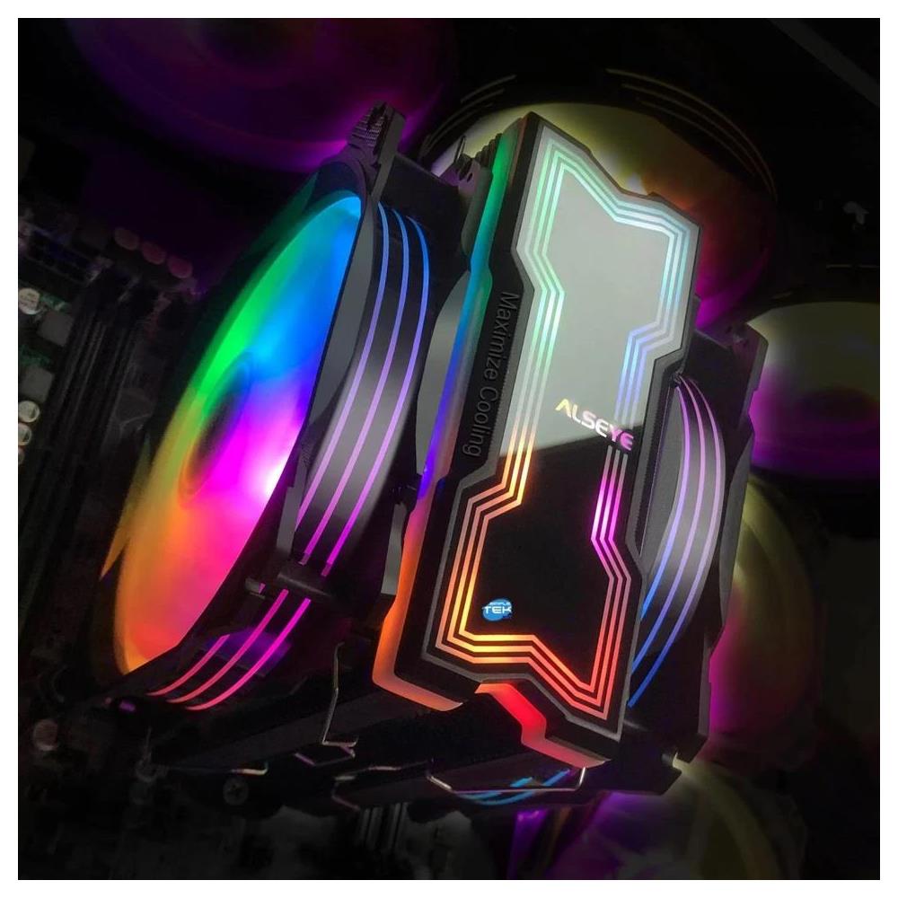 Dissipatore CPU ad Aria M120D per Socket LGA 775/1150/1/1151/1156/1366/2011/1200 AMD FM1/FM2/AM2+ /AM3/AM3+ /AM4 - Foto 5