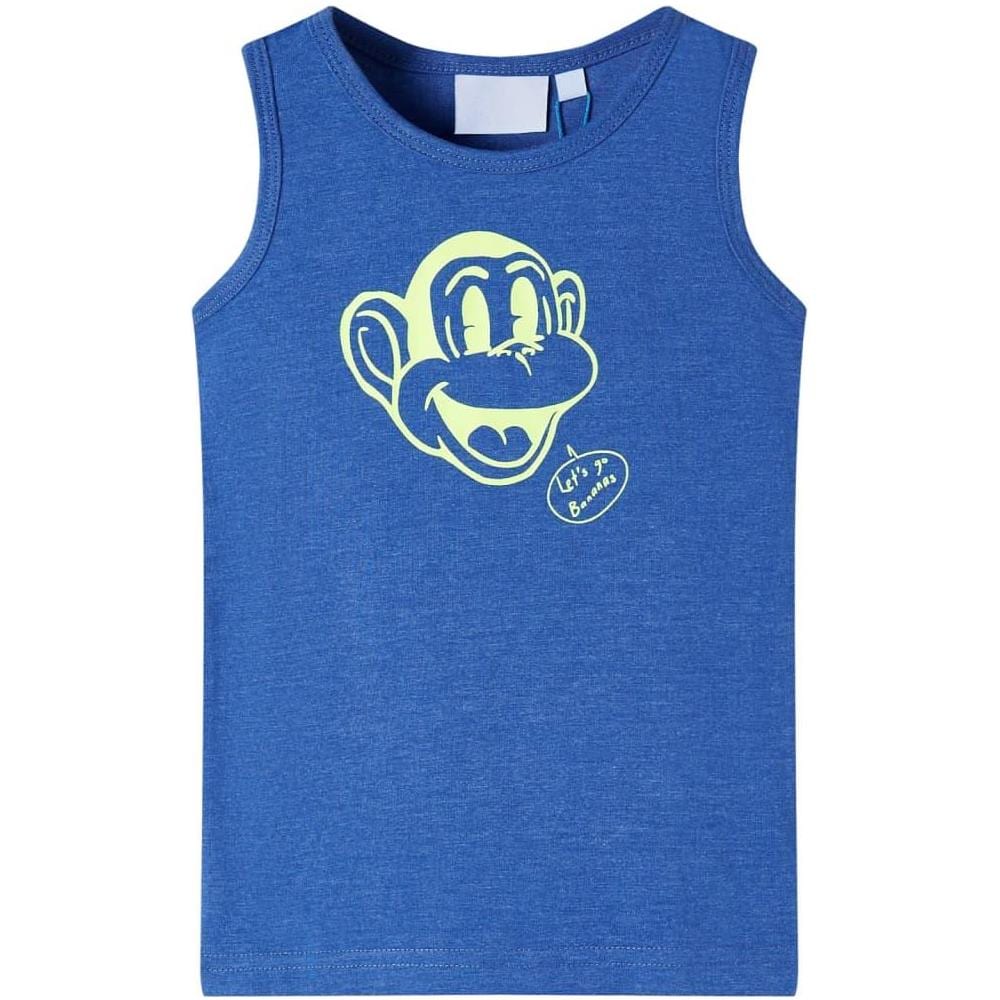 Canotta da Bambino Blu Mélange 92 - Foto 1
