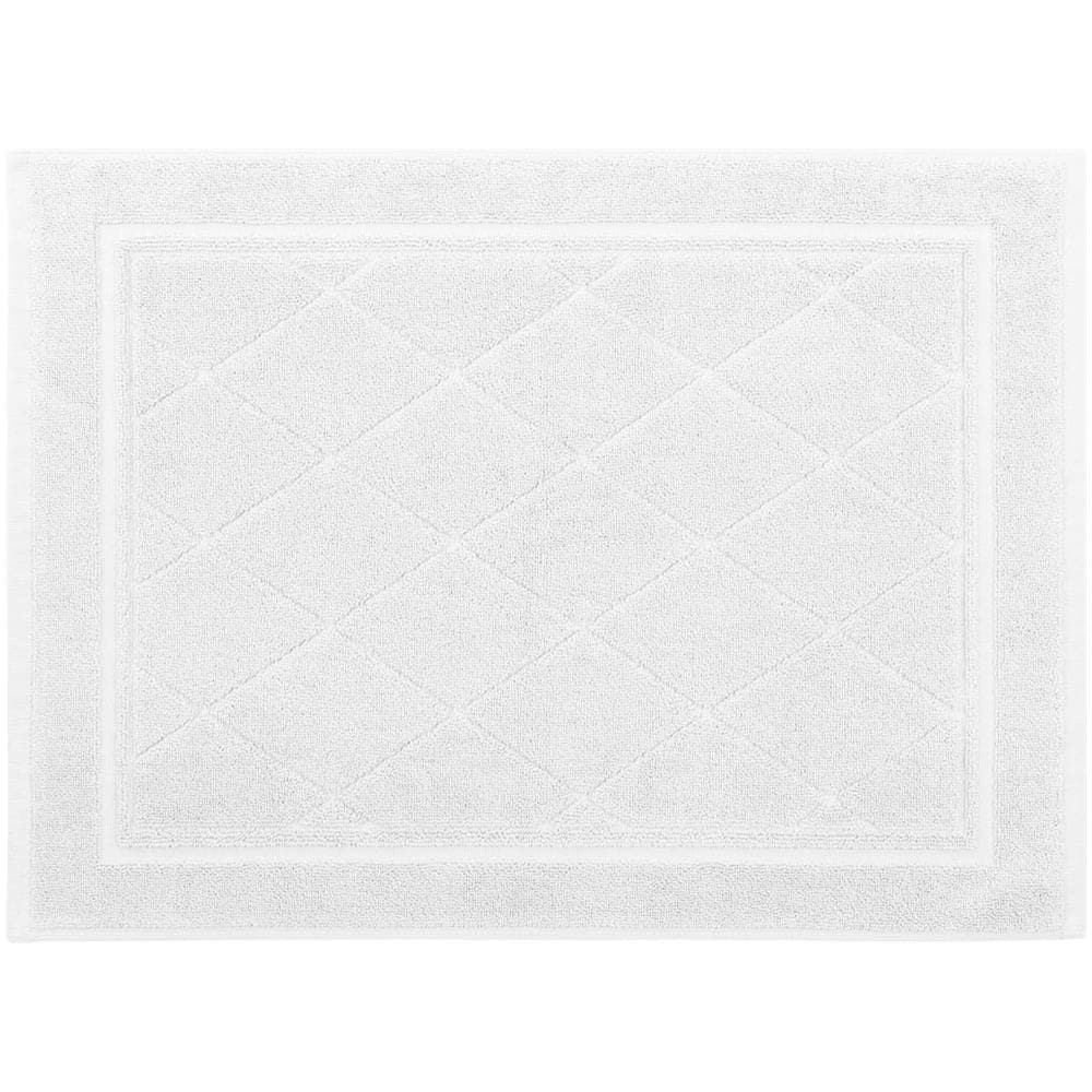 Tappeto Bagno Spugnissima Minorca In Cotone Colore Bianco Misura Cm 45x60 - Foto 1